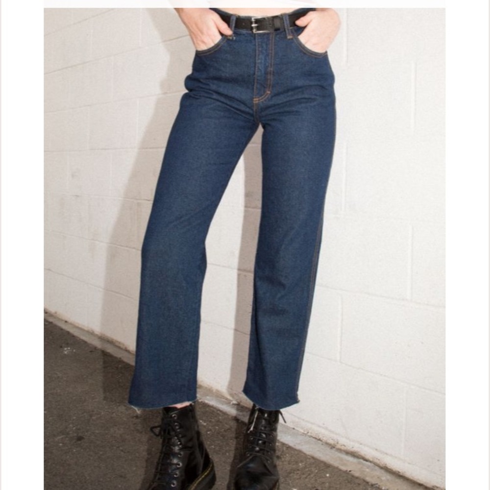 John Galt/Brandy Melville Dark Wash Jeans